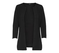 Only Onlleco 7/8 Long Cardigan Jrs Noos, Chaqueta Para Mujer, Negro (Black Black), 36 (Talla Fabricante: S)