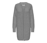 ONLY Onlleise Freya LS Open Cardigan Knt Suéter, Color Gris, M para Mujer
