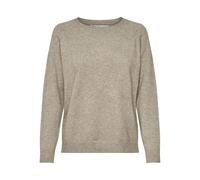 Only Onllesly Kings L/S Pullover Knt Noos Suéter, Multicolor (Beige Detail: W. Melange), S Mujer