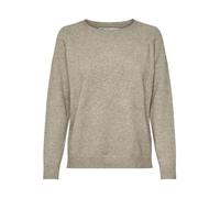 ONLY Onllesly Kings L/S Pullover Knt Noos Suéter, Multicolor (Beige Detail: W. Melange), XL Mujer