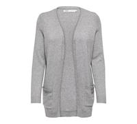 Only Onllesly L/S Open Cardigan KNT Noos Cárdigan de Punto para Mujer, Ultimate Grey, L