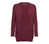 Only Onllesly L/S Open Cardigan KNT Noos Cárdigan de Punto para Mujer, Zinfandel, XS