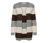 ONLY Onllesly L/S Open Cardigan Knt Noos Largo, Color Gris, M para Mujer