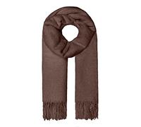 ONLY Onllima Long Frill Scarf CC-Bufanda, Coffee Quartz, Talla única (Pack de 100) para Mujer