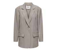 Only Onllinda Life LS Boyfr Mel CC TLR Blazer para Mujer, Fungi/Detail:Melange, L