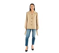 ONLY Onlline Otw Noos-Gabardina Corta, Humus, XS para Mujer