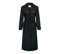 ONLY ONLLINE X-Long Trenchcoat CC OTW Gabardina, Black, XS para Mujer