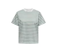 ONLY Onllivina S/S Stripe Tee Jrs Camiseta, Mujer, Jadeíta/Rayas: Rayas Blancas, S