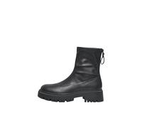ONLY Onllizzo-1 Zipper Sock Boot, Onllizzo-1-Bota calcetín con Cremallera Mujer, Black, 39 EU