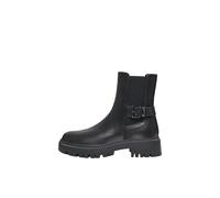 ONLY, Onllizzo-2 Chelsea Buckle Boot Mujer, Negro, 41 EU, Negro, 41 EU
