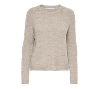 ONLY Onllolli L/S Pullover Knt Noos Suéter pulóver, Gris Pardo, L para Mujer