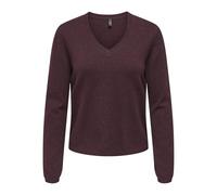 Only Onlloyal LS V-Neck Pullo KNT Noos, Chocolate Amargo., M