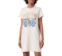 Only Onllucinda S/S Roses Dress Box Ub SWT Vestido Camisero, Gris, M