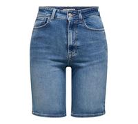 ONLY Onlmadison Blush HW Shorts Dnm CRO Noos, Medio De Mezclilla Azul, M para Mujer