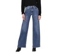 ONLY Wide ONLMADISON Blush HW Ancho DNM CRO372 Noos, Medium Blue Denim, S / 34L para Mujer