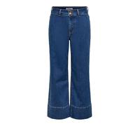 Only Onlmadison HW Do BT CRP WD Dnm Gua85Noos, Medio De Mezclilla Azul, XXL / 32L Mujeres