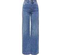 ONLY Onlmadison-Royal HW Wide Dnm BF Gua, Azul Medio (Mezclilla Azul Medio), L / 32L para Mujer
