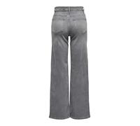 Only ONLMADISON Vaqueros Anchos de Pierna Ancha de Cintura Alta Pantalones Vaqueros de Corte Ancho, Denim Light Grey, M / 34L