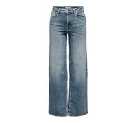 ONLY ONLMADISON Vaqueros Anchos de Pierna Ancha de Cintura Alta Pantalones Vaqueros de Corte Ancho, Special Blue Grey Denim, XS / 34L
