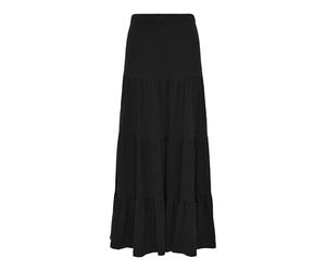 Only Onlmay Life Maxi Skirt Jrs Falda Mujer, Negro, M
