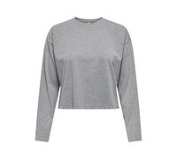 ONLY Onlmelle L/S Glitter Top JRS, Plata, L