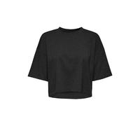 ONLY Onlmelle S/S Glitter Top JRS, Negro, S