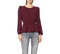 ONLY Onlmette Dar L/S O-Cuello Top Noos Wvn Camiseta, Port Royale, M para Mujer