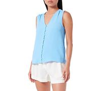 ONLY Onlmette SL Button Down Top Wvn Camiseta sin Mangas, All Aboard, M para Mujer