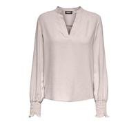 ONLY Onlmette V-Neck LS Smock Top Noos Wvn Blusas, Gray Morn, M para Mujer