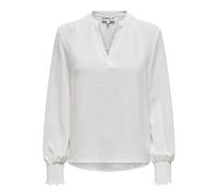 ONLY Onlmette Wvn-Cuello en V Blusas, Cloud Dancer, XS para Mujer