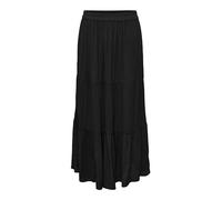 ONLY Onlmikka Life Long Skirt Wvn Noos Falda, Negro, S para Mujer