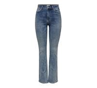 ONLY Onlmila HW Flared Dnm Bj13994 Noos Pantalones Vaqueros elásticos, Azul Medio (Mezclilla Azul Medio), 27W / 30L para Mujer