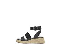 ONLY Onlminerva-1 PU Espadrille Heel Noos, Alpargatas Mujer, Negro, 37 EU