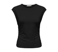 Only Onlmira Life Capsl Ruching Top Jrs Noos Camiseta de Verano de Manga Corta para Mujer, Ajuste elástico Mujer (Pack de 1)