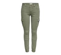 Only Onlmissouri Reg ANK Cargo Pnt Noos, Pantalones Mujer, Oil Green, 36/34