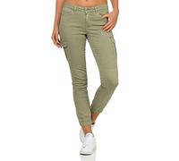 ONLY Onlmissouri Reg Ankle Cargo Pant Pnt, Pantalones Mujer, Verde (Oil Green Oil Green), W29/L32 (Talla del fabricante: 38)