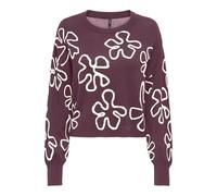 ONLY Onlmontana LS Jq O-Neck CC Knt, Mauve Wine, M para Mujer