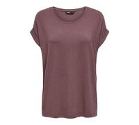 Only Onlmoster S/S O-neck Top Noos Jrs Camiseta, Marrón (Rose Brown), M para Mujer