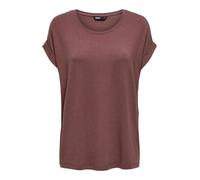 Only Onlmoster S/S O-neck Top Noos Jrs Camiseta, Marrón (Rose Brown), XS para Mujer