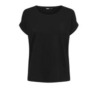 Only Onlmoster S/S O-neck Top Noos Jrs Camiseta, Negro (Solid Black), XS para Mujer