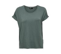 Only Onlmoster S/S O-neck Top Noos Jrs Camiseta, Verde (Balsam Green), M para Mujer