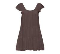 ONLY Onlnabila Life SS Vestido en Forma de A WVN, Chocolate Martini, XS