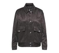 ONLY Onlnala Life Faux Suede Bomber Otw, Mole, x_l Mujeres