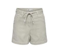 ONLY Onlnaomi Stripe Shorts Otw - Onlnaomi Otw - Pantalones Cortos de Rayas Mujer