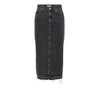 ONLY Onlnelia MW Maxi Dnm Skirt Dot Mono, Negro Lavado, M para Mujer