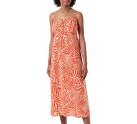 ONLY Onlnelly Life Alexa Midi Dress Noos Ptm Vestido Midi para Mujer, Naranja, L