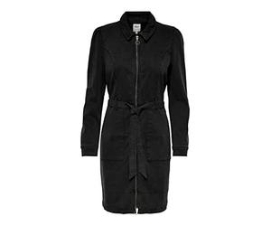ONLY Onlnew CHIGO DNM Noos - Vestido para Mujer, Color Negro, Talla 34