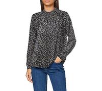 ONLY Onlnew Mallory L/S Blouse AOP Wvn Noos Top, Azul Oscuro, 34 para Mujer