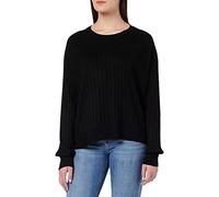 ONLY Onlnew Tessa L/S Loose Pullover Knt Suéter pulóver, Negro, L (Pack de 3) para Mujer