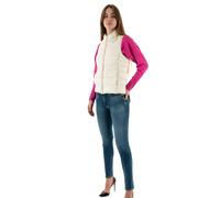 ONLY Onlnewclaire Waistcoat Acolchado OTW Noos Abrigo para Mujer, Cloud Dancer - Detalles: Tono sobre Tono, S